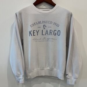Vintage White Crew Neck - Key Largo
